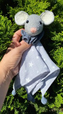 Muslin fabrics with toy